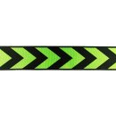 Gurtband - Pfeil glanz - lime - 38 mm